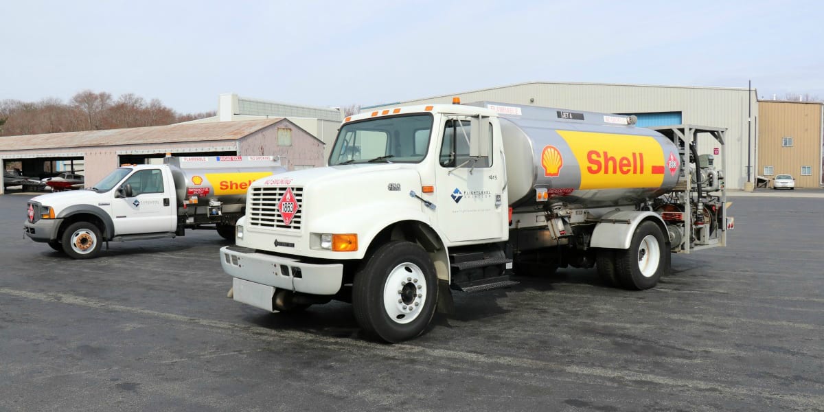 Fuel trucks at the ready
